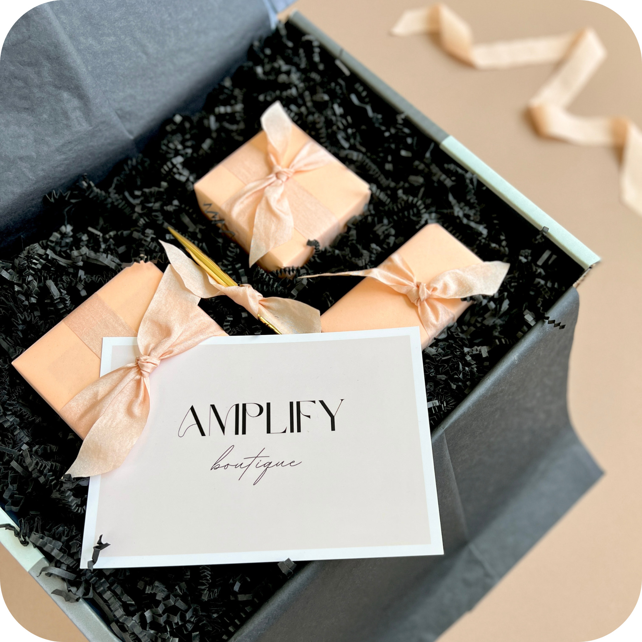 Bocu Hand Wrapped Gift Boxes - We offer semi and fully custom gifting services to take your client and employee experience to the next level.