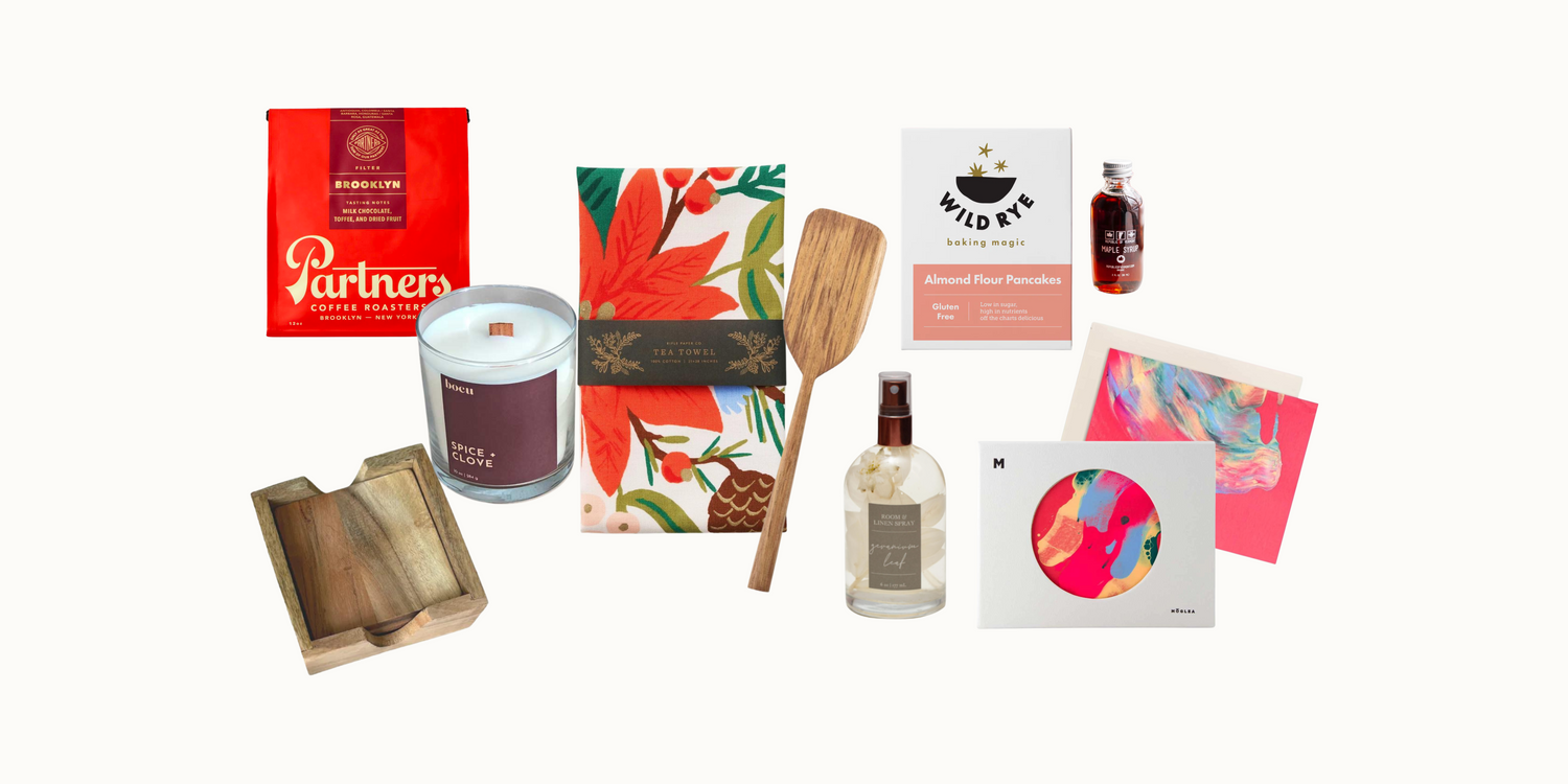 Bocu Holiday Gift Guide - Gifts For the Hostess and Gifts For Your Mom in customized Build A Bocu Gift Box