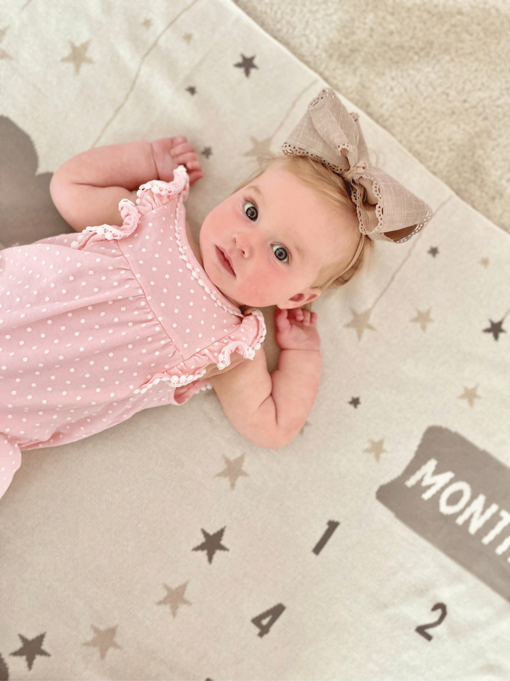 Celestial Months Baby Blanket