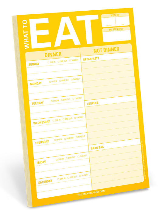 EAT Meal Planning Notepad
