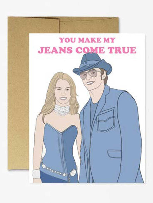 Jeans Come True Card