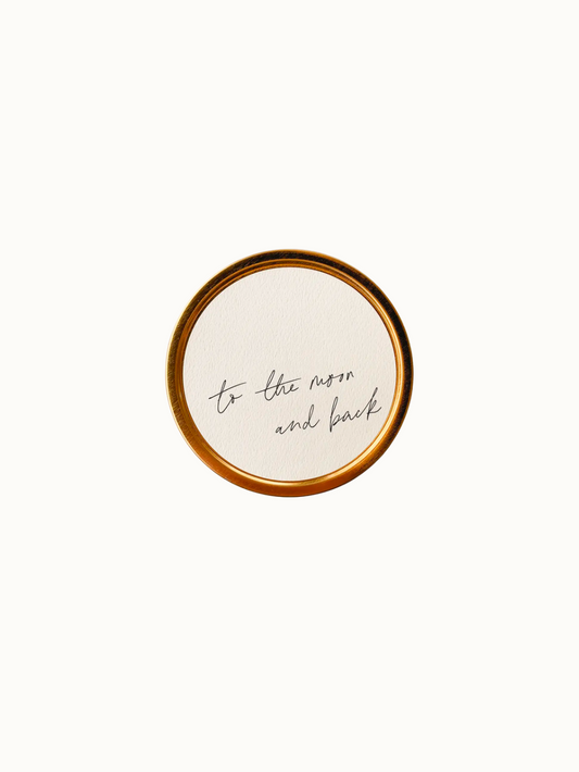 To The Moon & Back Soy Travel Candle