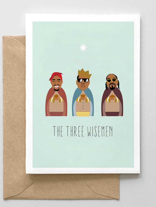 The Three Wisemen Card